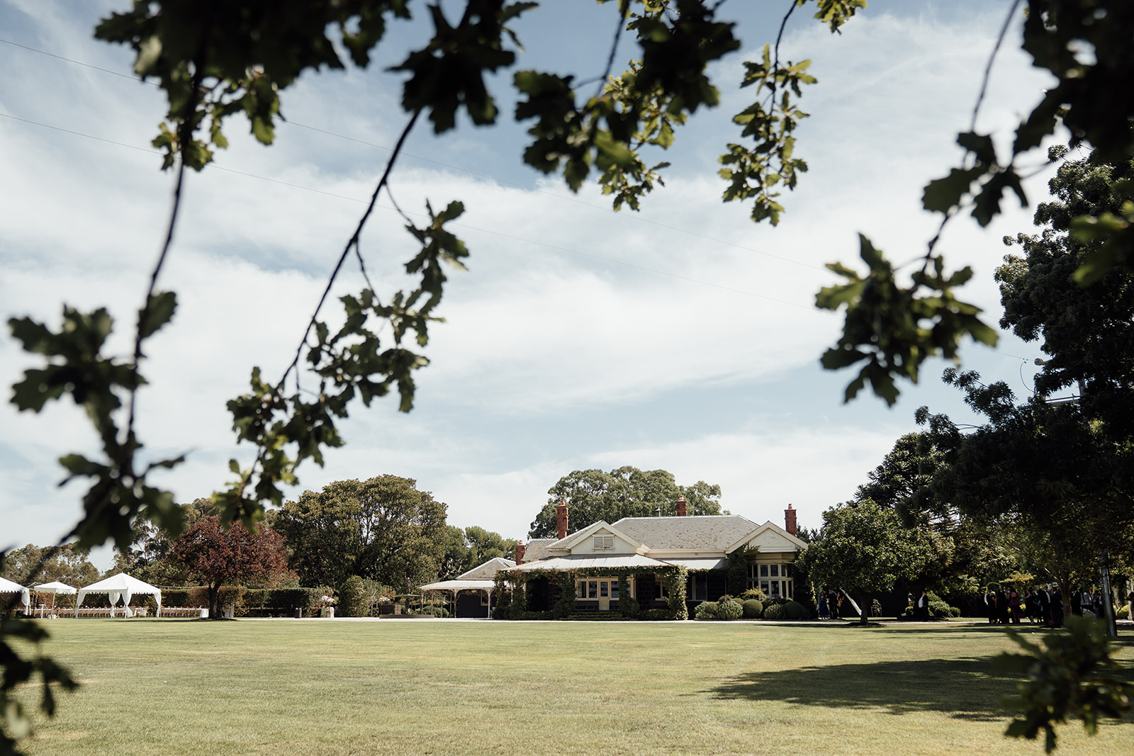 Rosemont Homestead exterior, Geelong wedding venue