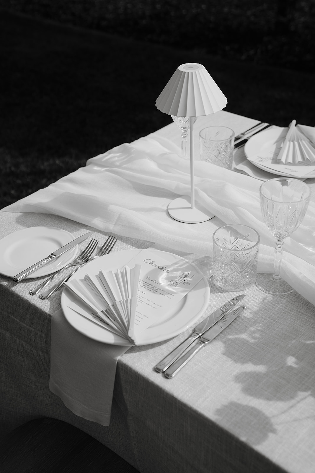 Rosemont Homestead reception table styling