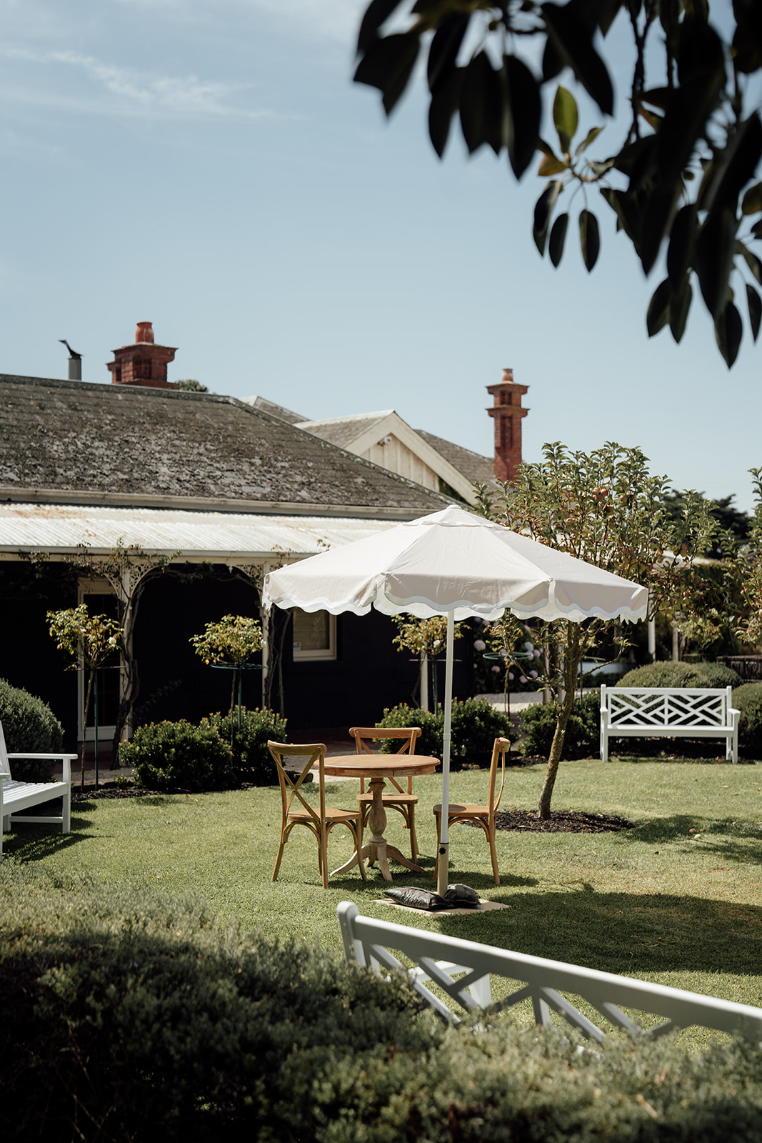 Rosemont Homestead outdoor reception space